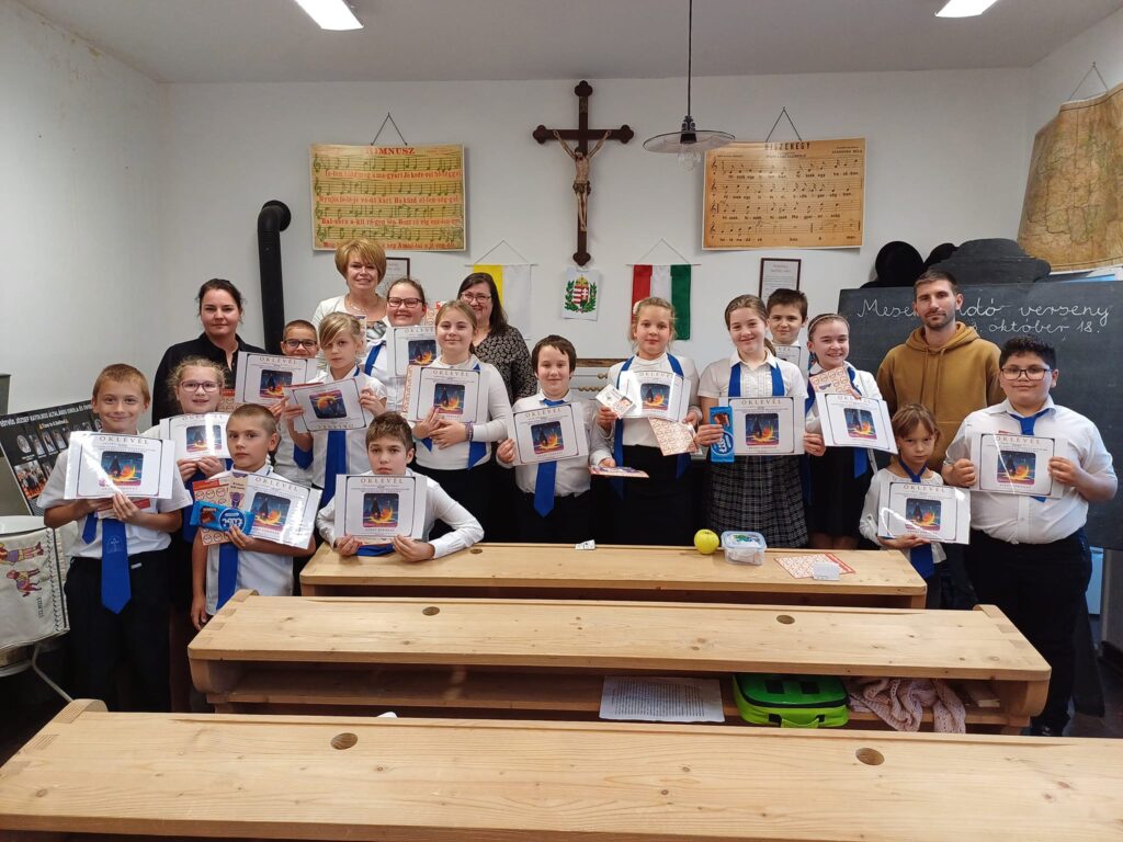 Mesemondó verseny az alsós évfolyamokon