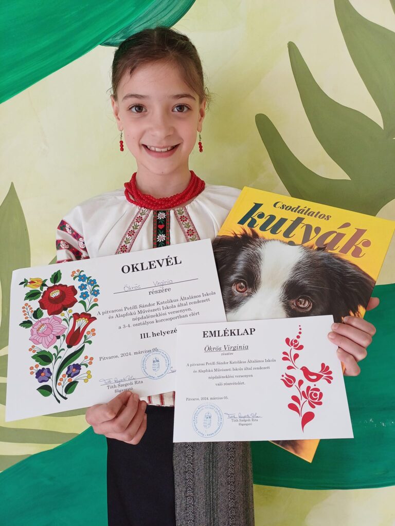 Népdaléneklési verseny Ökrös Virginia